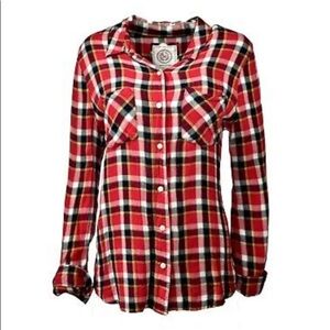 SO AUTHENTIC AMERICAN HERITAGE Red Casual Shirt L
